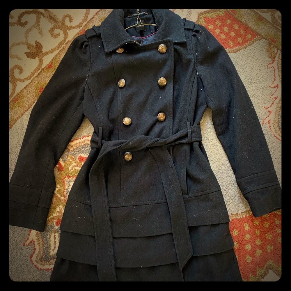 Express trench/pea coat